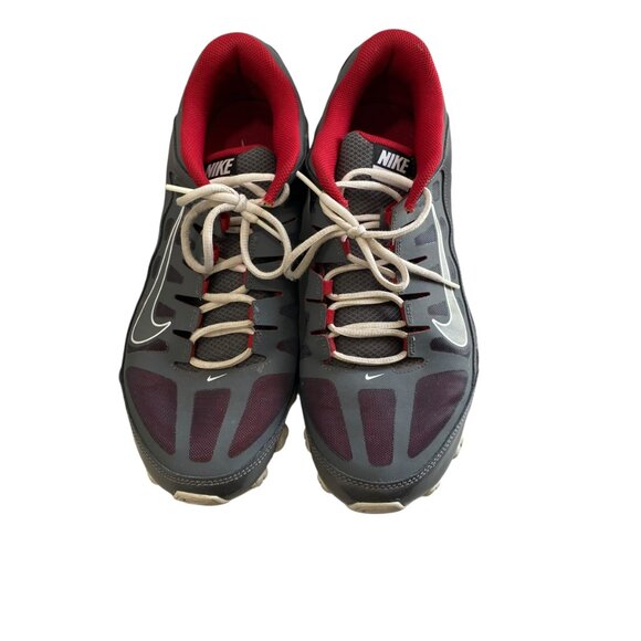 Nike Mens 12 Reax 8 TR Mesh Dark Grey Athletic Running Shoe Sports Outdoors Run - Picture 9 of 12